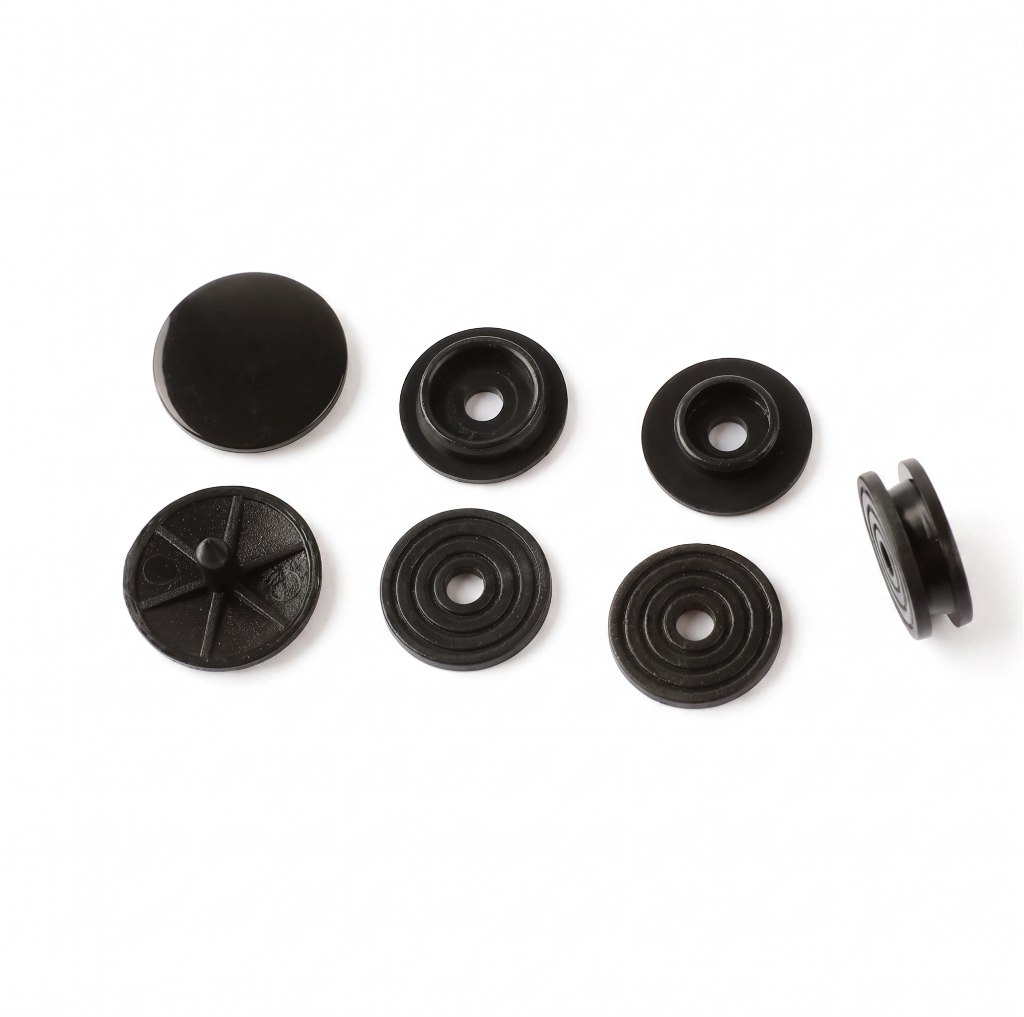 Model 1412 13.6 mm Plastic Snap Button Fastener | PP & POM | Custom Colors Available