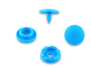 Model T09-1 9mm ultra-slim flat plastic snap buttons for delicate apparel factory direct