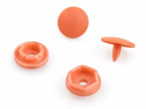 T09-2 9mm black plastic snap button made from durable POM for garments, baby clothing, bags, and textile accessories.