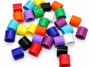Square round one-way plastic sliding wristband lock model SBF08A wholesale