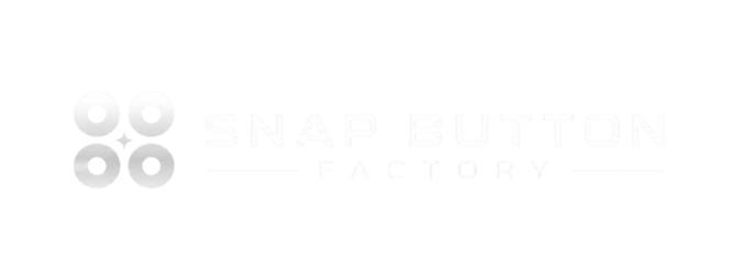 Snap Button Factory logo - Industrial snap buttons and attaching machinery manufacturer.